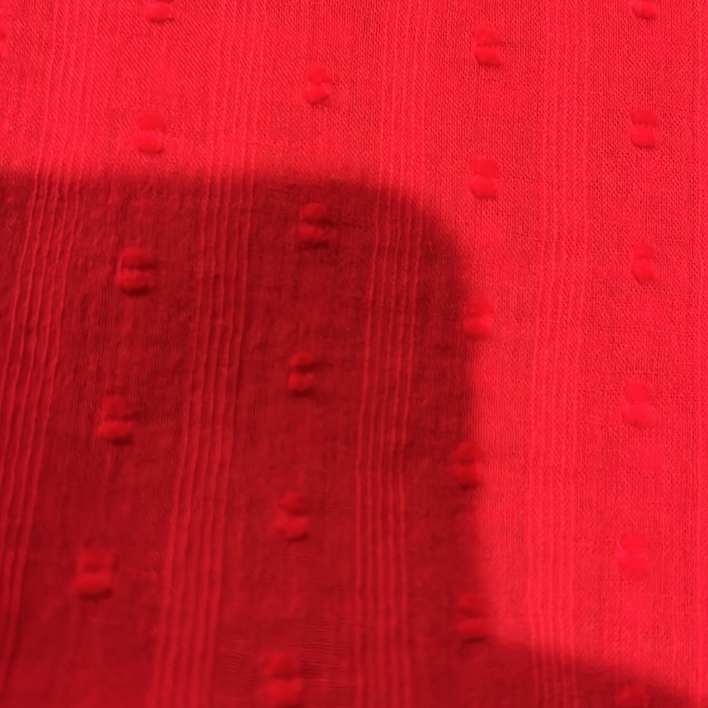 J. Crew Women’s 2X Red Blouse - Picture 12 of 13
